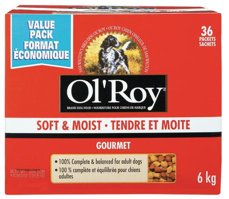 Ol roy soft discount and moist recall